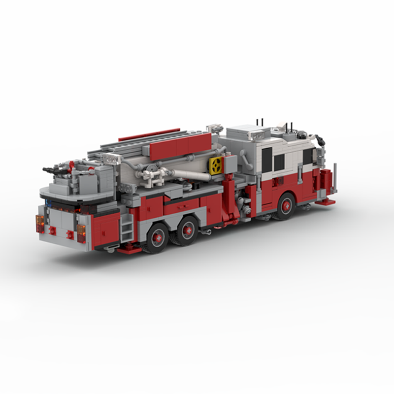 Fire Escape Ladder - 1365pcs MOC FDNY - New York