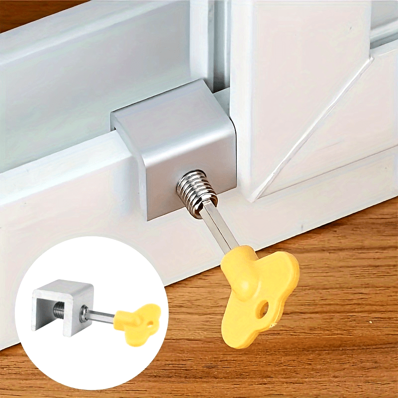 Window Lock Bar - 3 Sets Door and Window Limit