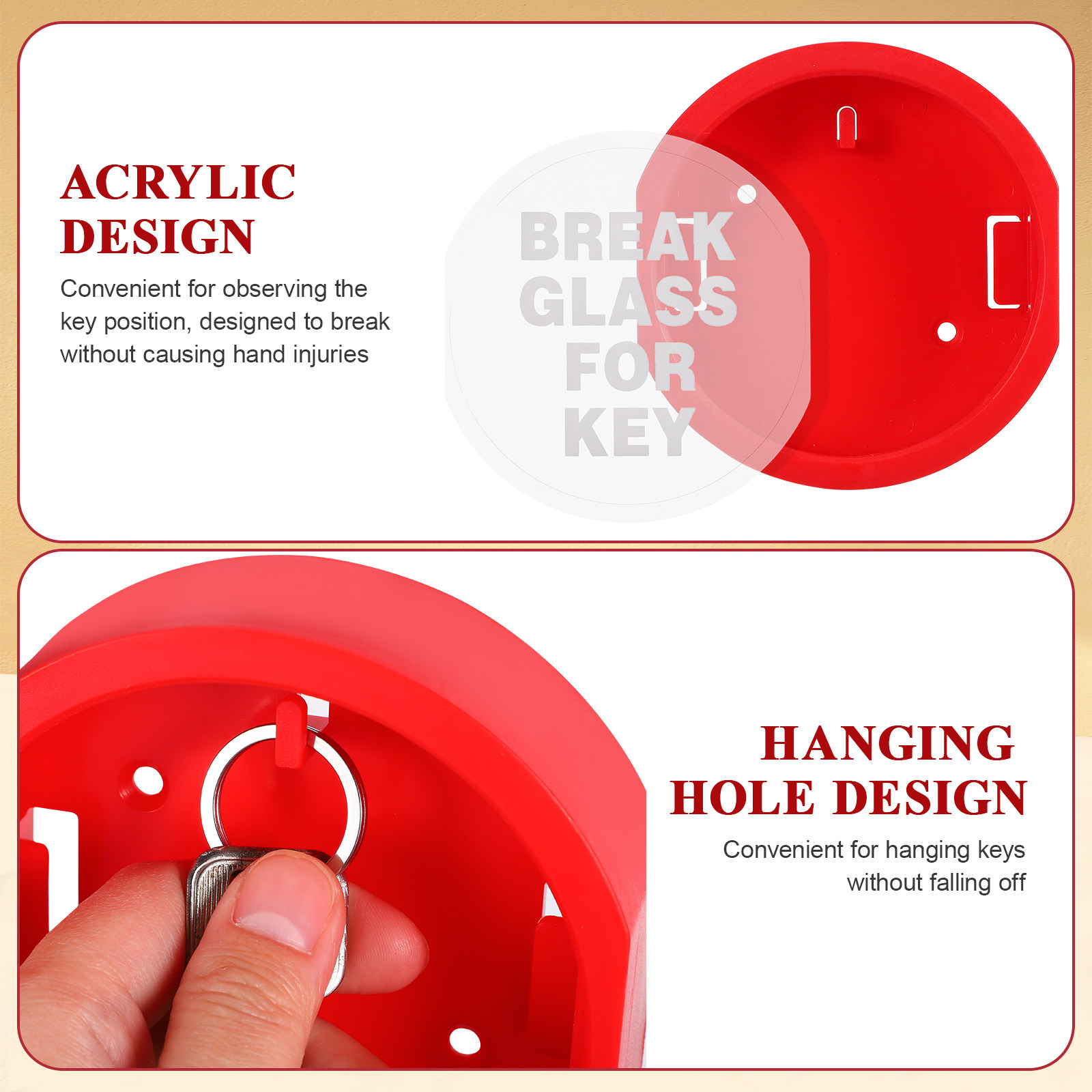 Emergency Break Key Lock Box W - đánh giá và giá Lockbox Key Secure