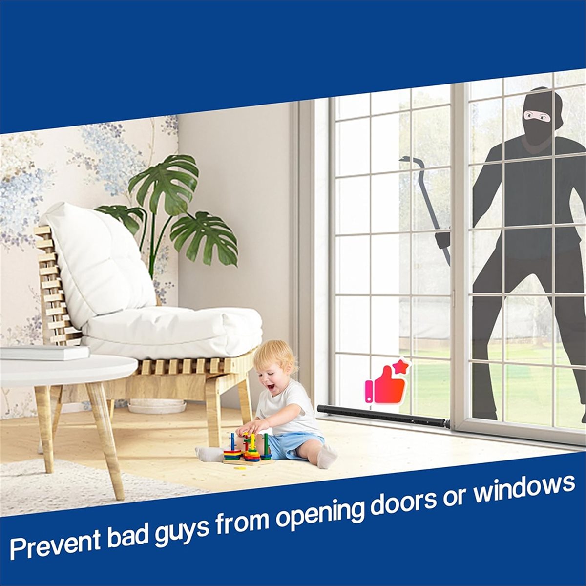 A20I Sliding Door Security Bar - đánh giá và giá Window Lock Bar