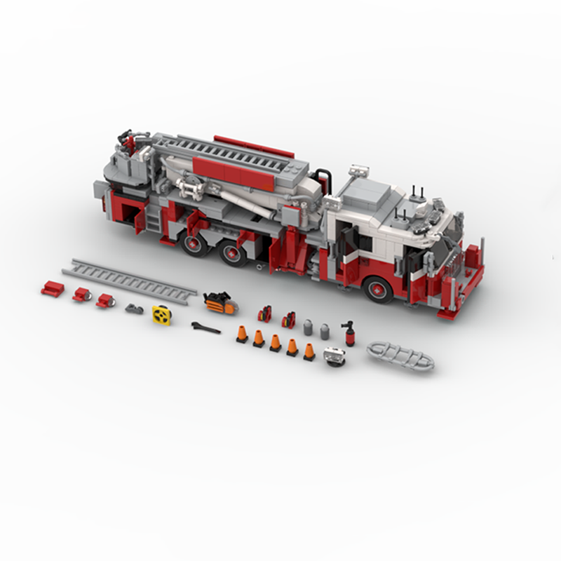 1365pcs MOC FDNY - New York -  - đánh giá và giá Fire Escape Ladder