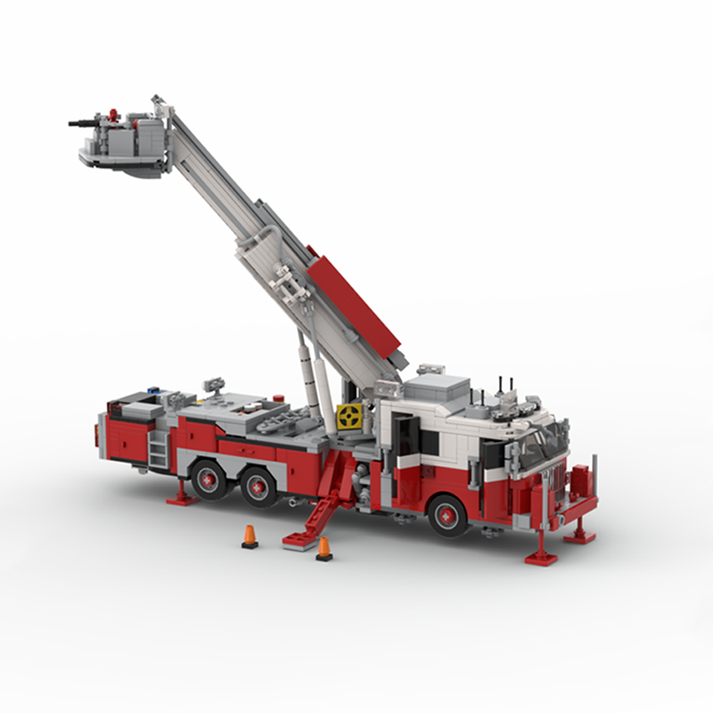 1365pcs MOC FDNY - New York -  - đánh giá và giá Fire Escape Ladder