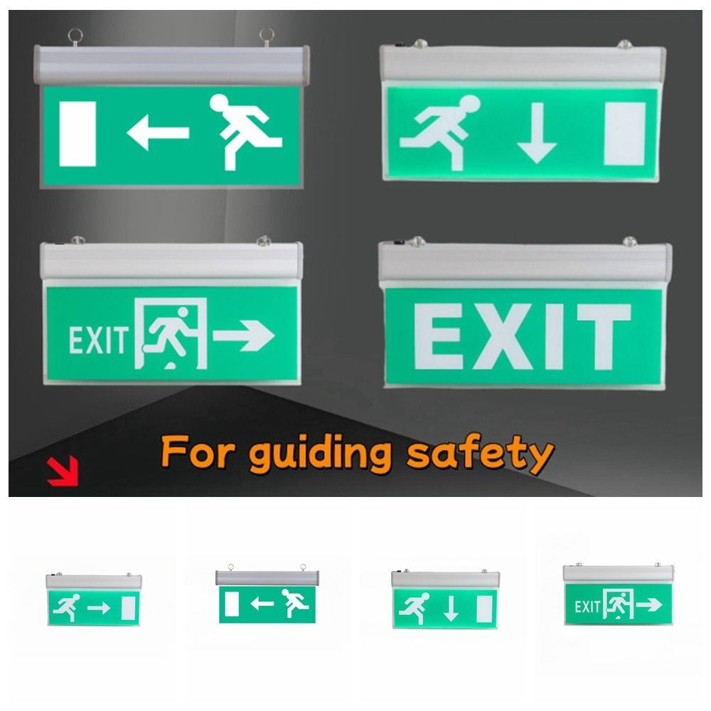110-240V Commercial LED Emerge - đánh giá và giá Emergency Exit Sign