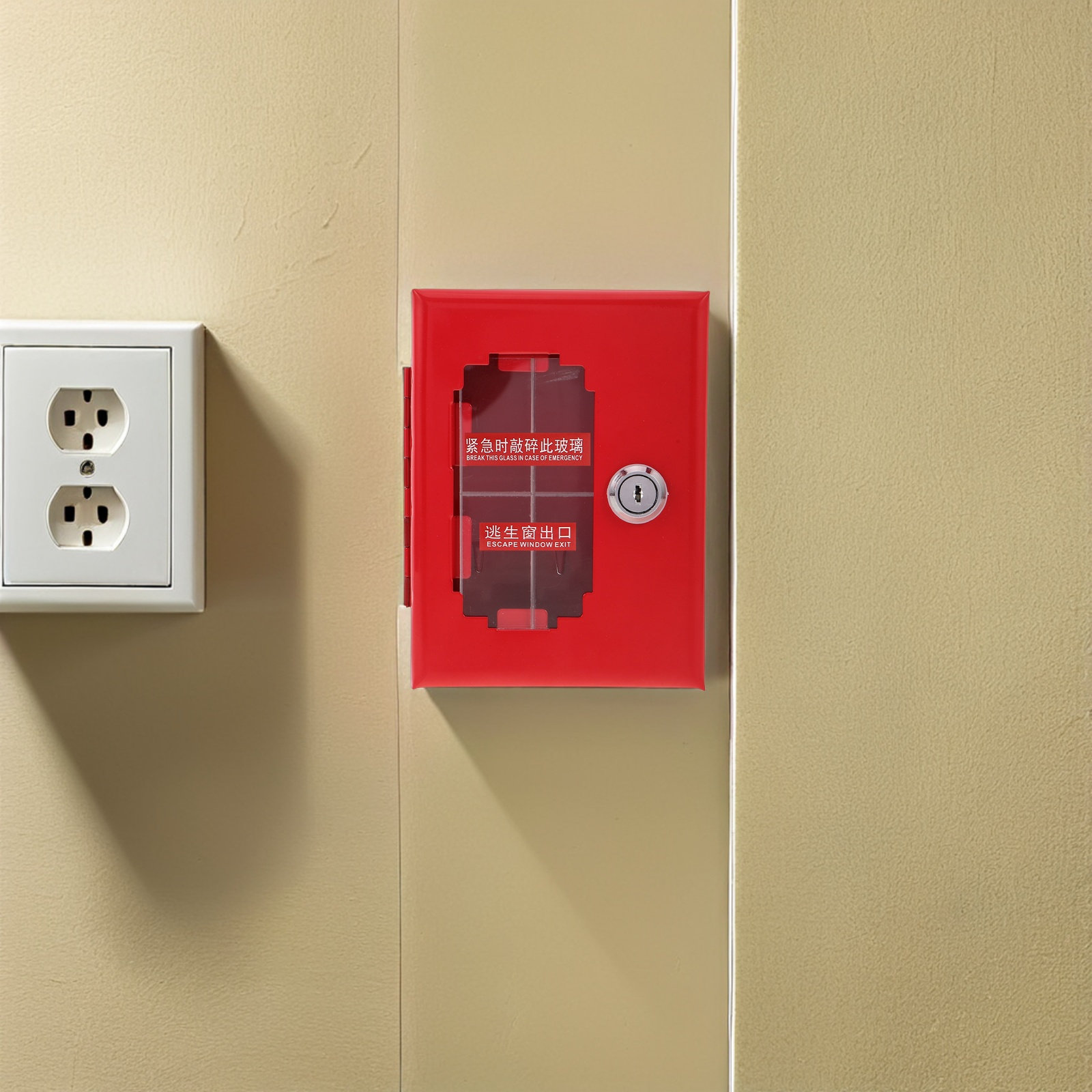 Metal Door Lock Box Wall Mount - đánh giá và giá Lockbox Key Secure