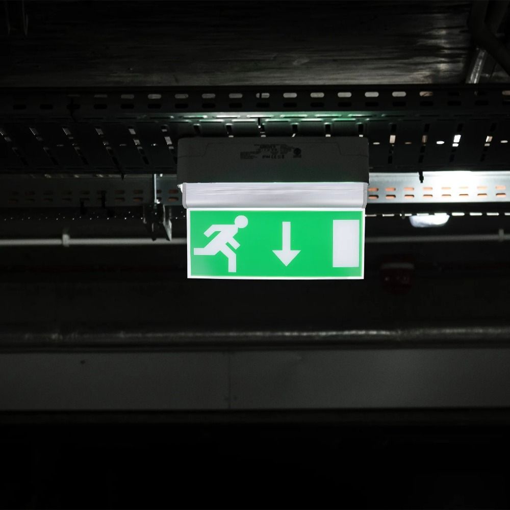 Commercial LED Emergency Sign  - đánh giá và giá Emergency Exit Sign