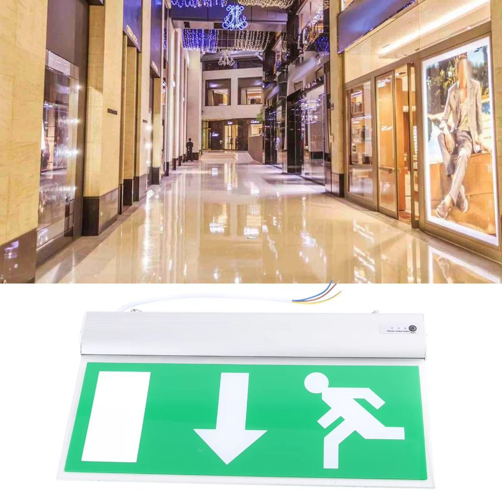 Commercial LED Emergency Sign  - đánh giá và giá Emergency Exit Sign