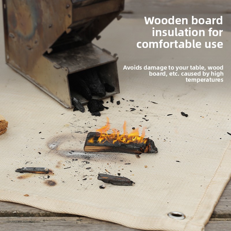 Outdoor Camping Fireproof Clot - đánh giá và giá Fire Blanket Kitchen