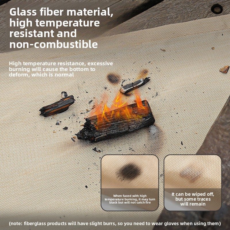Outdoor Camping Fireproof Clot - đánh giá và giá Fire Blanket Kitchen