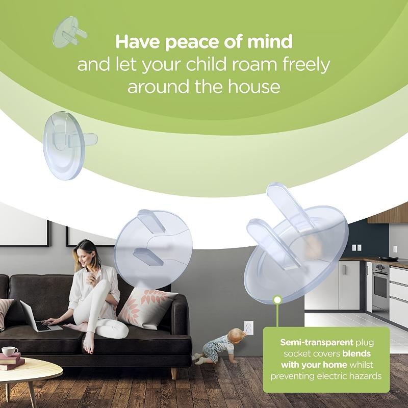 Clear Outlet Cover Baby Safety - đánh giá và giá Outlet Cover Baby