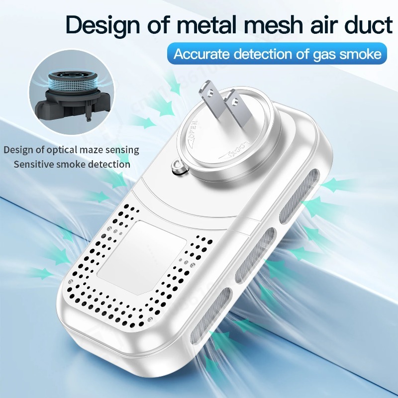 Portable 6 in 1 Gas Detector A - đánh giá và giá Co Detector Plug