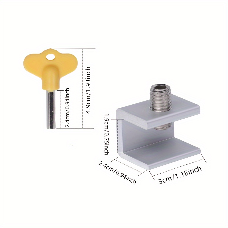 3 Sets Door and Window Limit C - đánh giá và giá Window Lock Bar